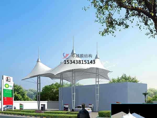 加油站膜結(jié)構(gòu)具備哪些優(yōu)勢？