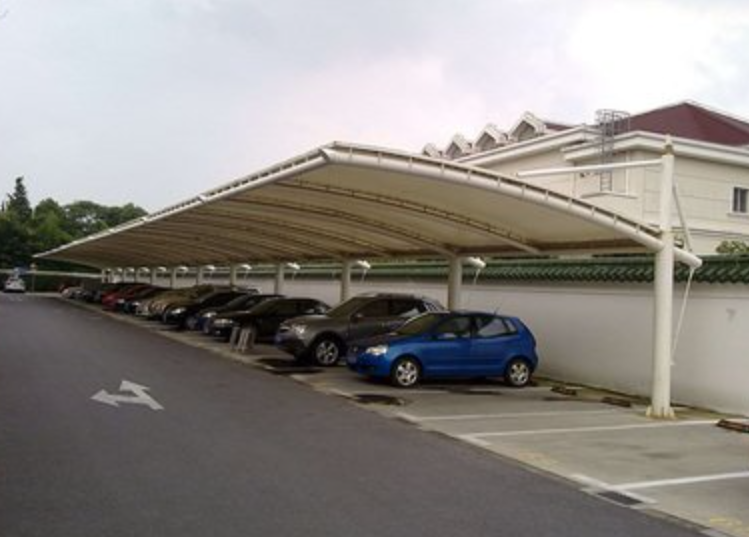 膜結(jié)構(gòu)車棚是否是精品？看清楚了，再掏錢購買哦。