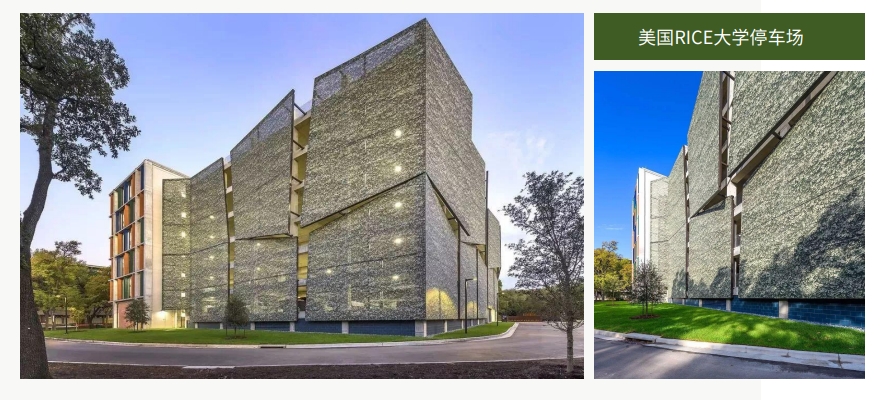 美國RICE大學(xué)停車場(chǎng)